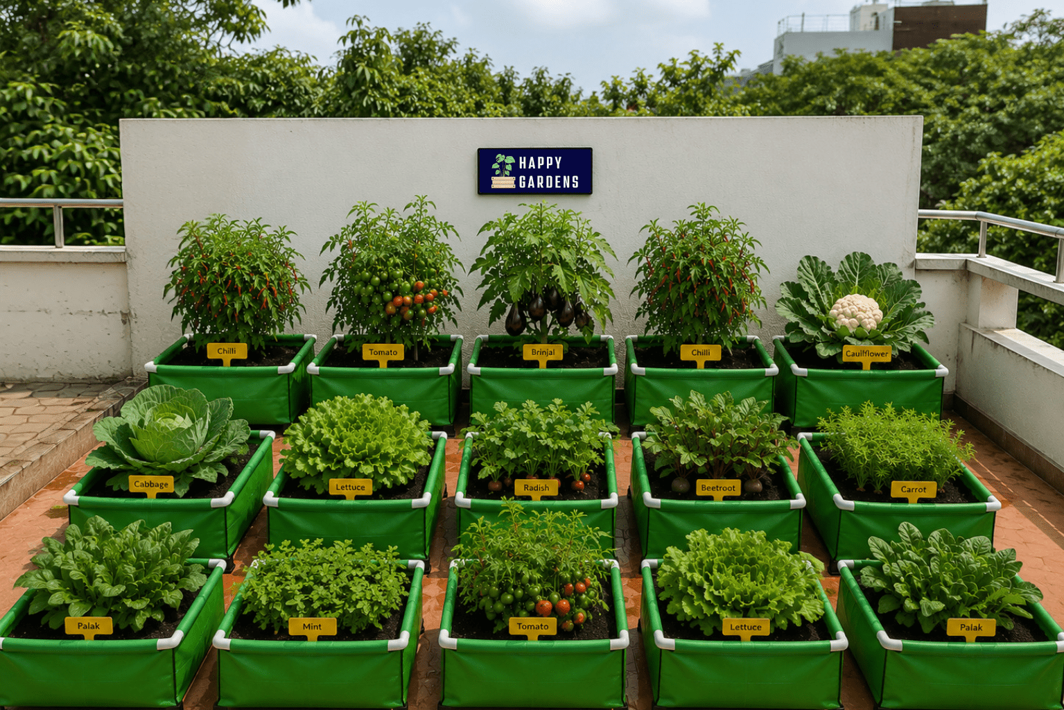 Compact Setup (15 Trays)
